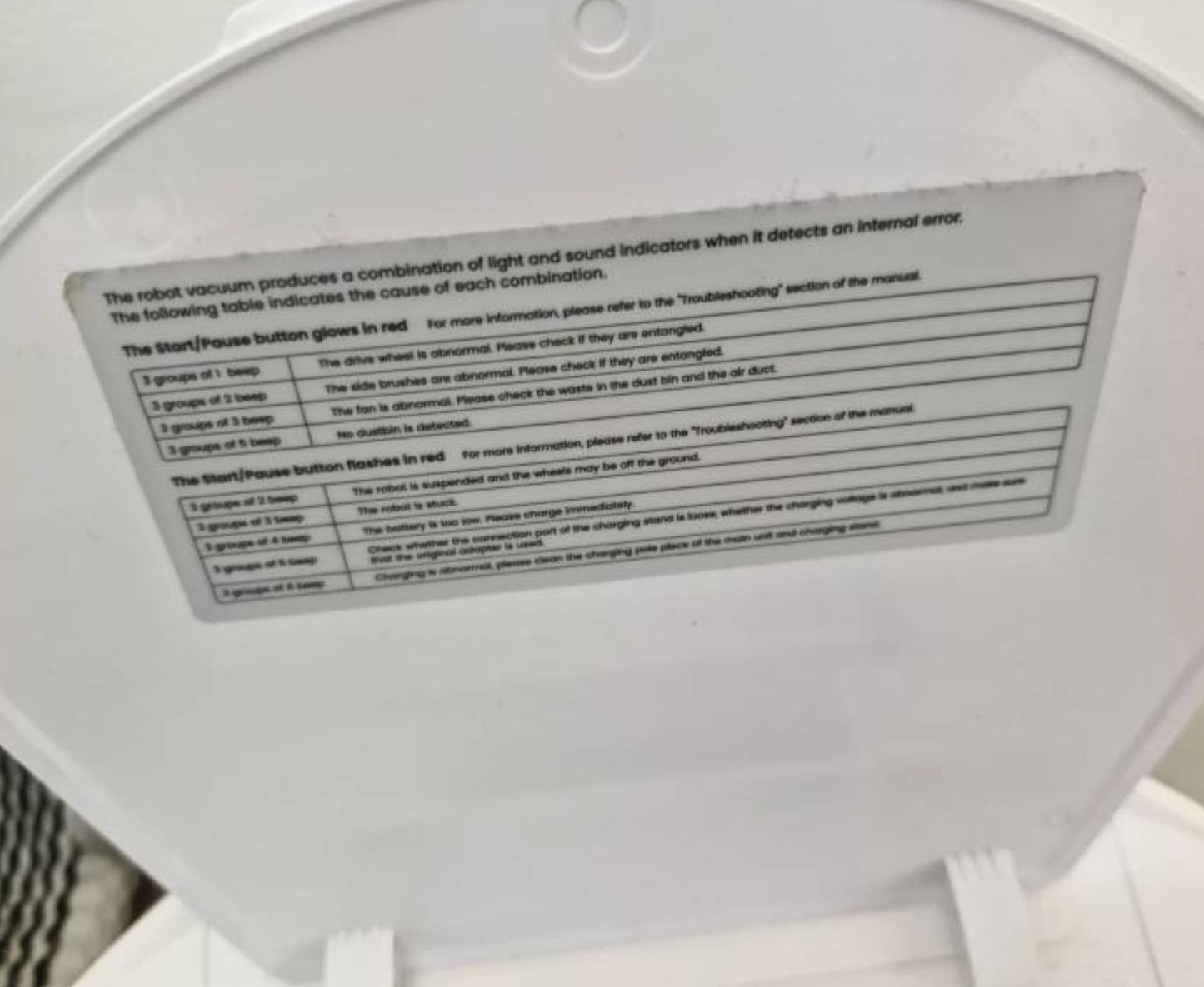 Robot Vacuum Cleaner